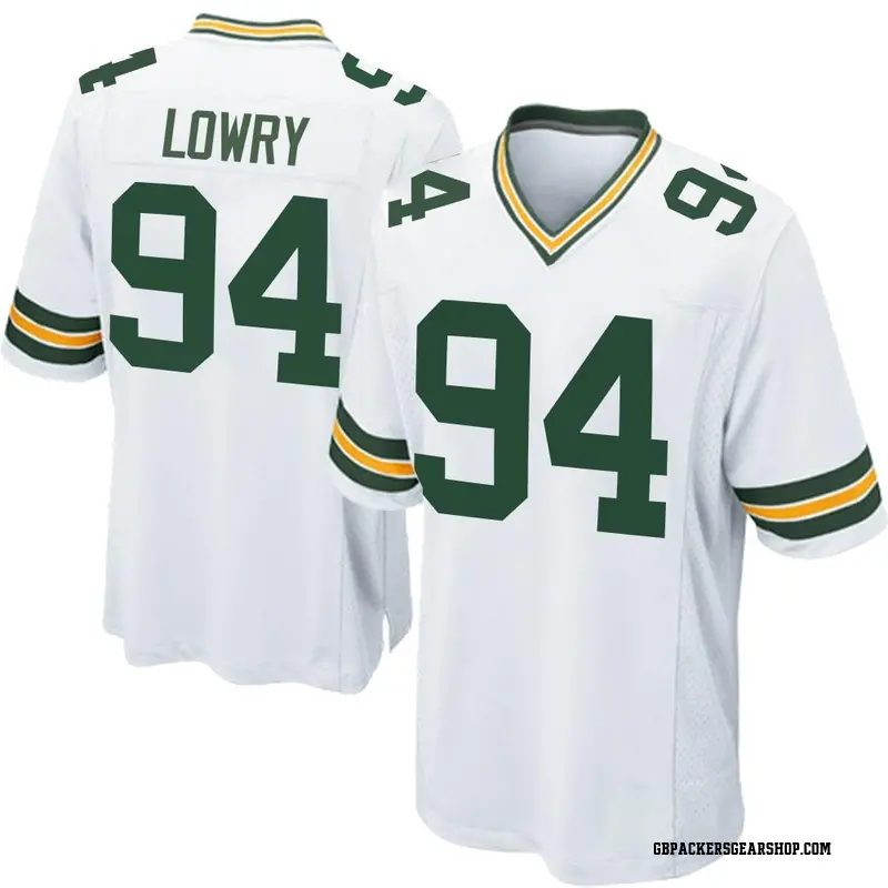 Big & Tall Game Men's Dean Lowry Green Bay Packers Nike Jersey - White