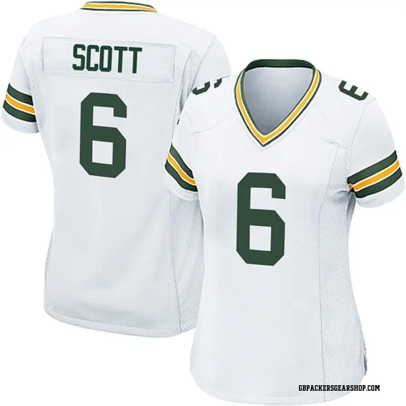 womens white packers jersey