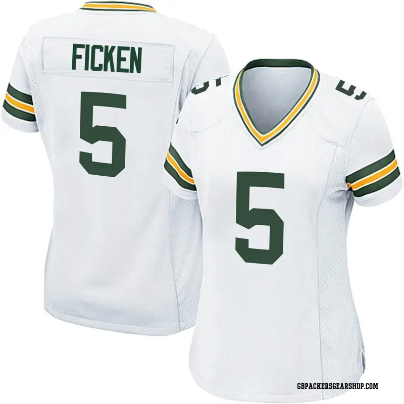 green bay packers jersey white