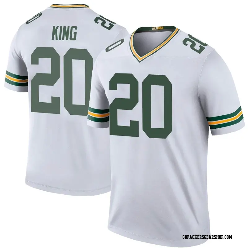 Big Tall Legend Men S Kevin King Green Bay Packers Nike Color Rush Jersey White