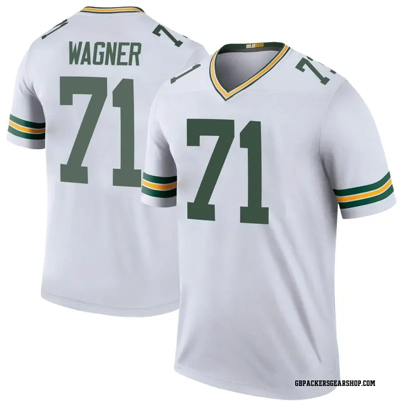 Big Tall Legend Men S Rick Wagner Green Bay Packers Nike Color Rush Jersey White