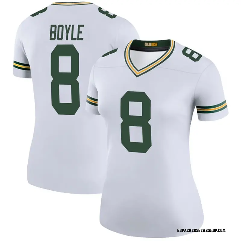 Legend Women S Tim Boyle Green Bay Packers Nike Color Rush Jersey White