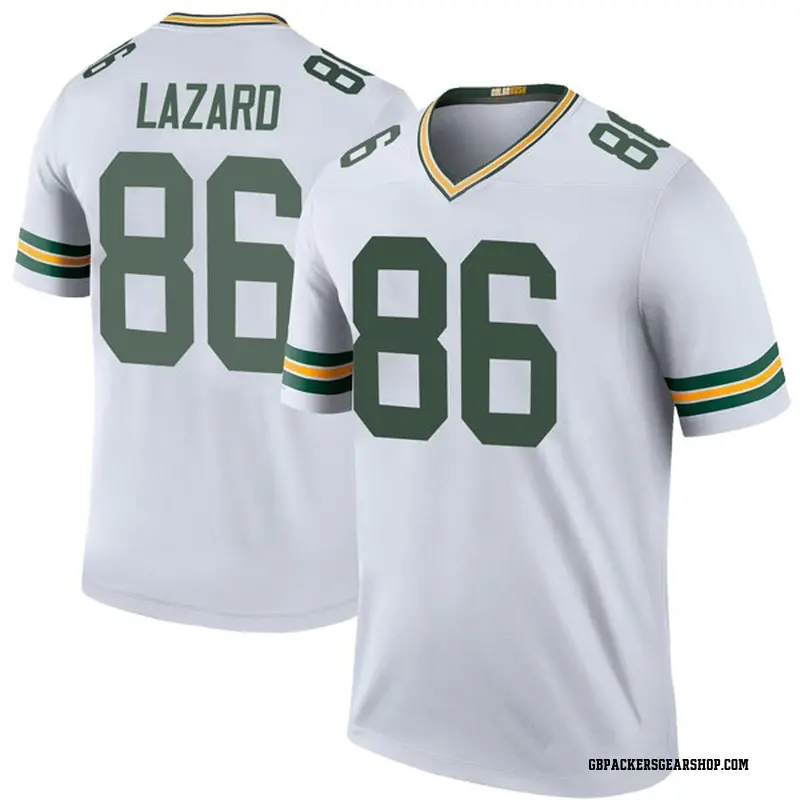 Legend Youth Allen Lazard Green Bay Packers Nike Color Rush Jersey White