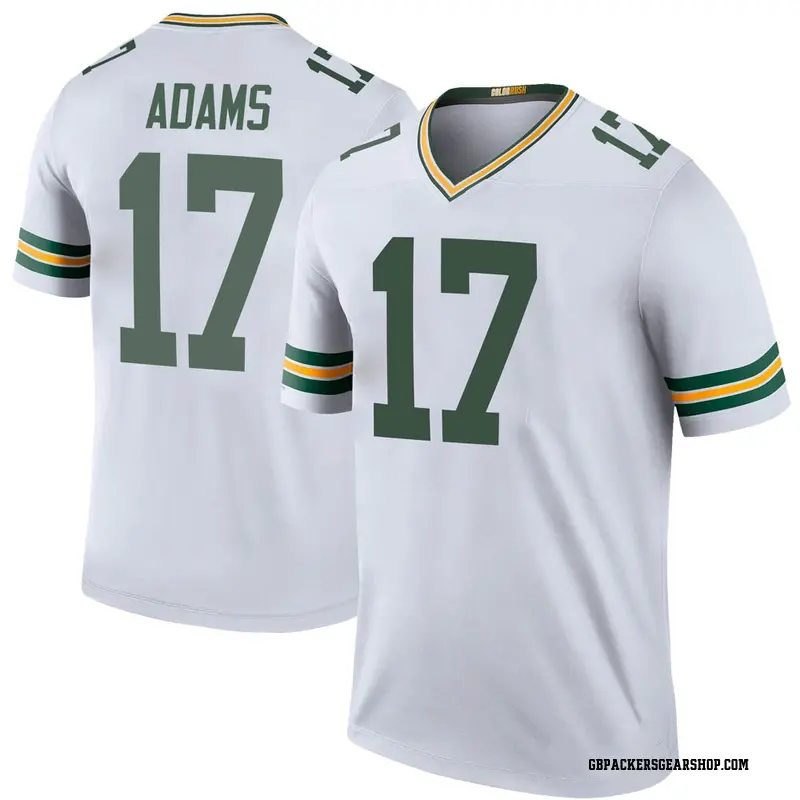 white davante adams jersey