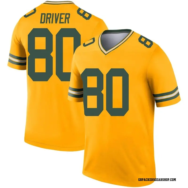Legend Youth Donald Driver Green Bay Packers Nike Inverted Jersey ...