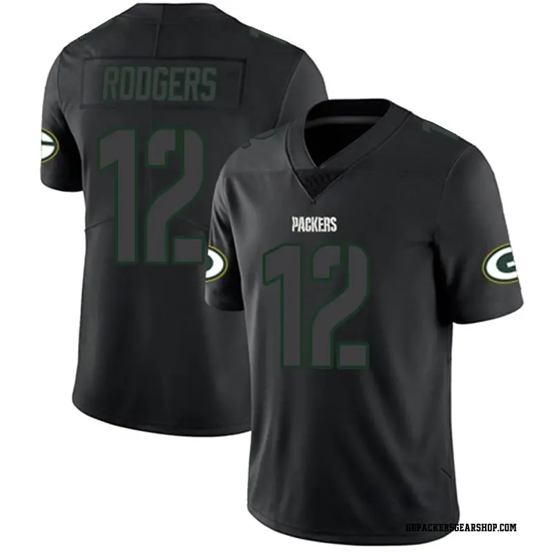 aaron rodgers jersey mens large