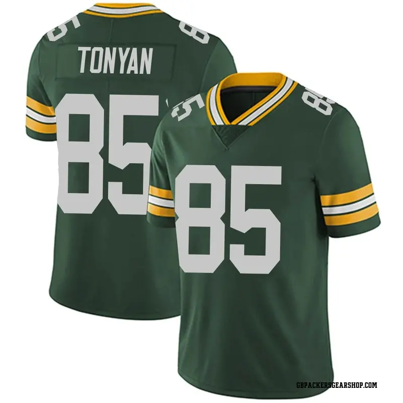Big Tall Limited Men S Robert Tonyan Green Bay Packers Nike Team Color Vapor Untouchable Jersey Green