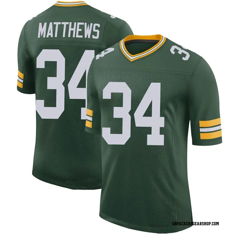 matthews jersey green bay packers